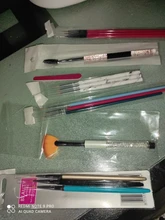 3 unids/set delineador para decoración de uñas pintura bolígrafo 3D consejos de acrílico DIY pinceles para Gel UV Kit de dibujo de línea de diseño francés de herramienta de la manicura