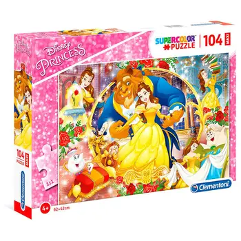 

Puzzle Maxi Bella and Beast Disney 104pcs toys table games Clementoni