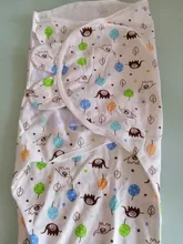 Saco de dormir para bebé, envoltura de capullo de sobre para recién nacido, 100% suave de algodón, manta para dormir de 0 a 6 meses