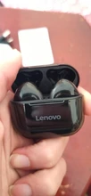 Lenovo-auriculares inalámbricos LP40 TWS, originales, con Bluetooth, Control táctil, deportivos, estéreo, para teléfono Android