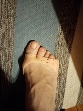 1 par de silicona Protector del dedo del pie protección de los pies de Ballet zapatos de tacón alto del Hallux Valgus protectora de Gel Protector herramienta de cuidado de masajes almohadilla del dedo del pie