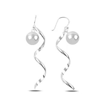 

Teleplus Sterling Dangle Earrings 925 Sterling Silver