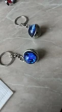 Brillante 12 llavero con diseño de constelación luminosa colgante bola de cristal llave Zodiaco anillos de joyería Regalo de Cumpleaños Scorpio Leo Libra llaveros