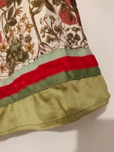 Half-Body-Skirt Pockets Velvet Printing LANMREM Casul Retro High-Waist Women for 