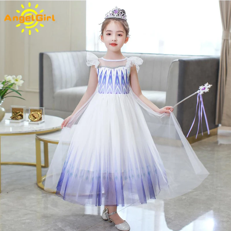 AngelGirl/популярный костюм принцессы для девочек Сказочные вечерние костюмы