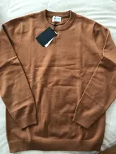 Man Sweater Pullovers Men XZ-8922 KUEGOU Slim Cothing Mens Winter Fashion Plus-Size