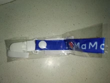 I LOVE MAMA & PAPA-Cadena de chupete para bebés, Clips para chupete, cadena de soporte para chupete