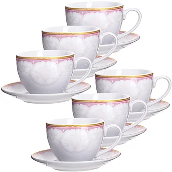 

Tea set 12pr 220 ml porcelain under/uploraine 28584