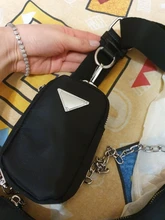 Bolso cruzado a la moda para mujer, bandolera de un solo hombro, impermeable, tela Oxford, sencillo, para tarjetas