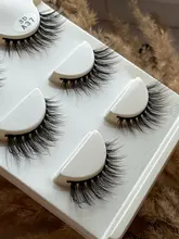 Pestañas postizas largas y gruesas, 13 estilos diferentes, 100%, hechas a mano, 3D, Belleza del cabello, alta calidad