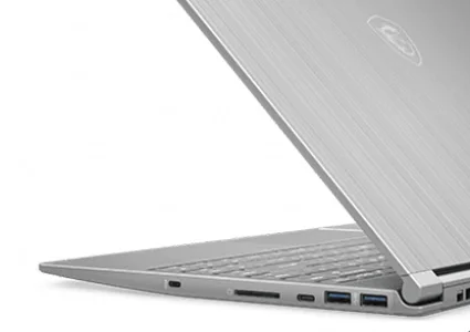 Ноутбук MSI Modern 14 A10M-801XRU 14" FHD IPS 60Hz ThinB/Comet lake i5-10210U/8GB/256GB SSD/no DVD/DOS Silver(9S7-14B361-801