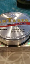 Fluorocarbon-Coated Fishing-Line W.P.E 100m Brand-New for Carp 10KG-41KG ANTEROS