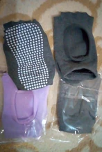 Calcetines antideslizantes con empuñadura adherente para mujer, medias antideslizantes para Yoga, gimnasio, Fitness, Pilates, calcetín de baile profesional