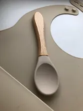 Juego de alimentación de colores para niños, Baberos de silicona de grado alimenticio, plato de bebé, tazón de succión sin silicona, vajilla para niños, babero impermeable, cuchara suelta BPA