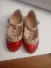 Bekamille-Sandalias de cuero con remaches para niñas, zapatillas de ocio, zapatos de baile de princesa, novedad de 2021