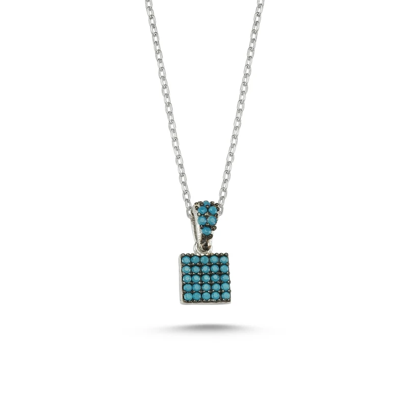 

Armagano Zircon Cubic Zirconia Square Pendant