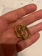 XIYANIKE-pendientes de plata de primera ley para mujer, aretes pequeños, plata esterlina 925, hipoalergénico, Estilo Vintage, Simple, con forma de O