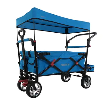 

Hand trolley fuxtec st-800t with canopy turquoise