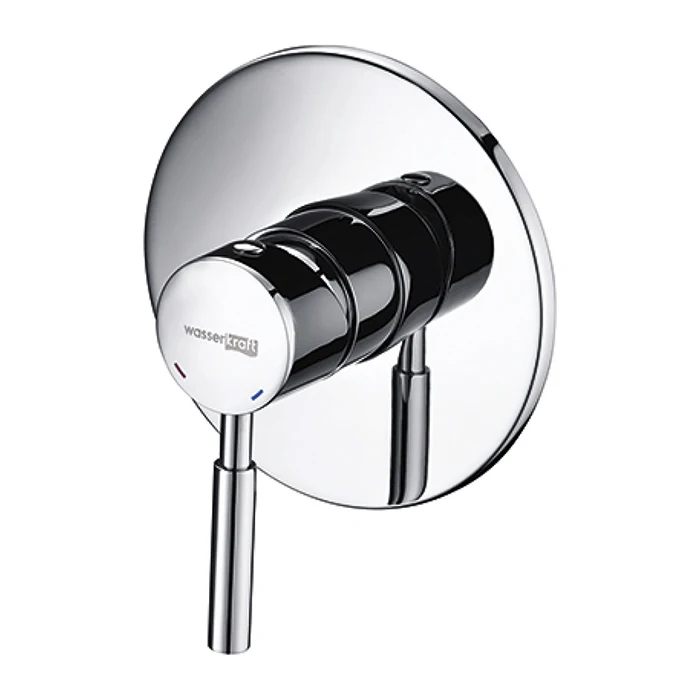 Смеситель для душа WasserKRAFT Main 4151 (Керамический картридж, защита от известковых отложений, никель-хромовое покрытие, изготовлен из латуни)