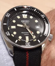 Miuksi-Reloj de mano verde superluminoso, plateado y dorado, movimiento NH35 NH36