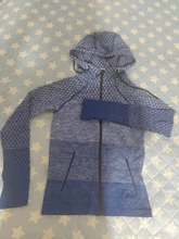 Yoga Shirts Hoodies Coat Jacket Slim-Fit Long-Sleeves Zipper Sport Running Casual Women