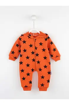 

Orange Baby Boy Rompers