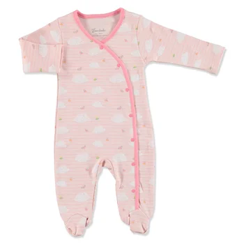 

ebebek Bambaki Scout Cat Baby Girl Footed Romper