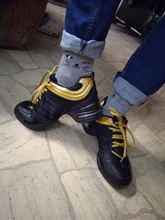 Las mujeres zapatos de baile zapatos suela exterior blanda mujer aliento Jazz calzado de Hip Hop deportes zapatillas de deporte de niña damas Jazz moderno zapatos de baile