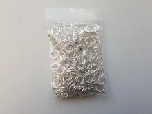 200 unids/lote Dia 4-10mm venta al por mayor Gunblack/bronce antiguo/oro/plata/rodio anillos de salto joyería haciendo hallazgos accesorios DIY