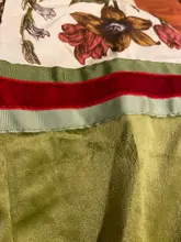 Half-Body-Skirt Pockets Velvet Printing LANMREM Casul Retro High-Waist Women for 