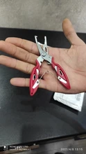 Alicates de pesca MNFT tijera trenzada línea señuelo cortador de gancho removedor etc. herramienta de corte de pescado Uso de pinzas tijeras multifunción