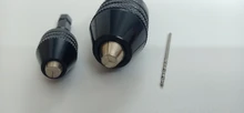1pc 6.35mm Quick Change Keyless Drill Bit Chuck Hex Shank Adapter Converter Tool