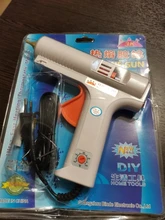Pistola de pegamento de fusión en caliente, Pistola de Pegamento Caliente de temperatura constante ajustable, barras de pegamento de 11mm de diámetro, herramientas de reparación de manualidad casera de 110W