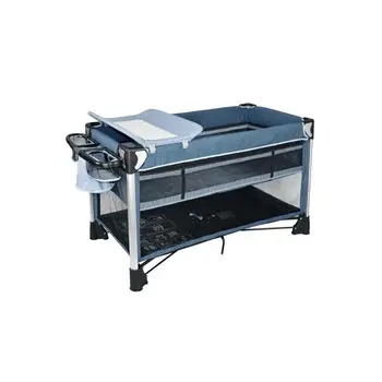 

NANIA-folding Bed from birth to around the 36 months-Blue Heather