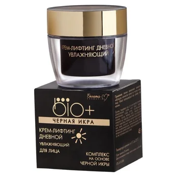 

Cream-lifting day moisturizing for face bio + Black Caviar Belita-M