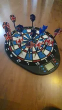 Juego profesional de 12 piezas de dardos con punta suave de 14 gramos, con puntas de plástico Extra para accesorios electrónicos de Dartboard
