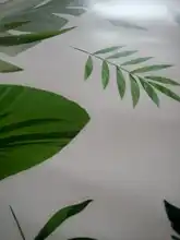 Vinyl Decal Stickers Wallpaper Poster Art Tropical-Palm-Leaves Home-Decor Beach Modern