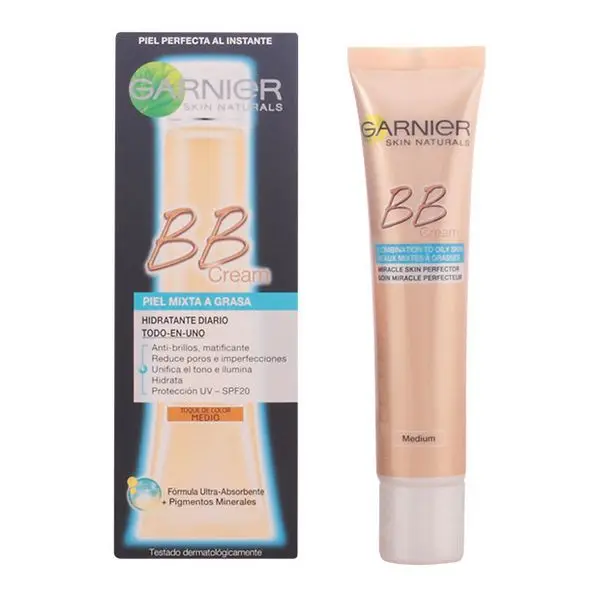 Hydrating Cream with Colour Skin Naturals Bb Garnier (50 ml) |