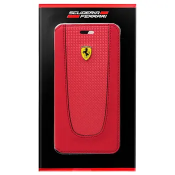 

IPhone 7 Plus Flip Cover case/iPhone 8 Plus Ferrari license Red