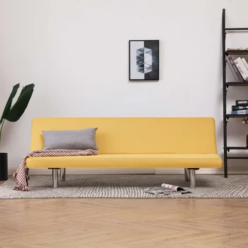 

Yellow polyester sofa bed sofa