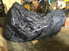 HEROBIKER-Funda impermeable para motocicleta, cubierta para moto a prueba de polvo, con protección UV para exteriores y lluvia, para todas las estaciones