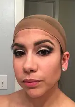 Gorro de malla elástica para peluca, a la moda, 2 uds., peluca de media, 24 unidades (12 paquetes)