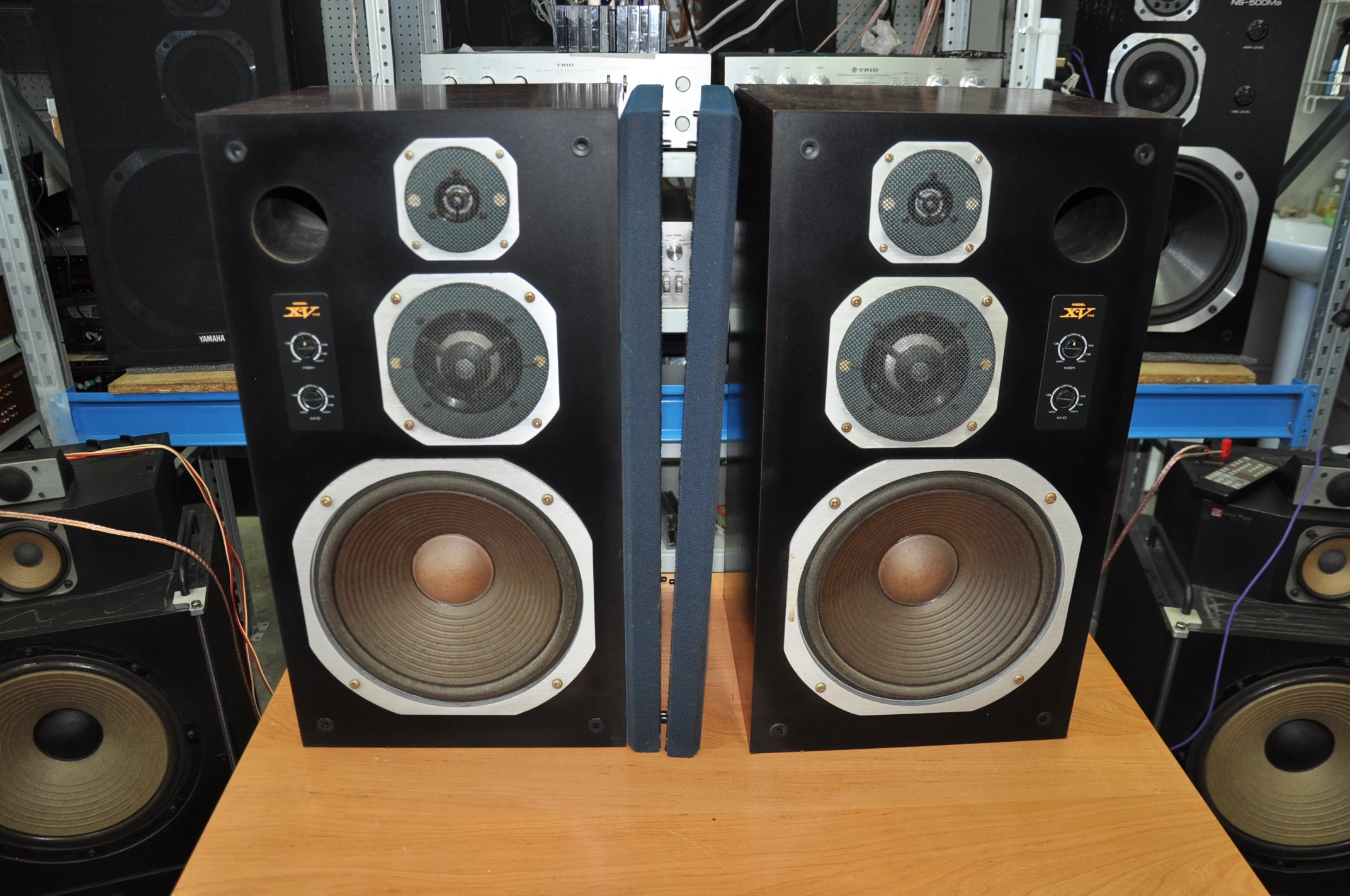 □ CORAL コーラル X-V スピーカー 音出し確認済 中古 現状品 コーラル