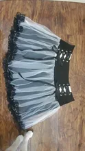 Sexy Skirt ALTERNATIVE CLOTHING Mesh Emo Lace-Up A-Line Patchwork Punk Dark-Mall Goth