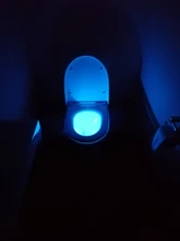 Changeable-Lamp Toilet-Bowl Wc-Light Battery-Powered Motion-Sensor LED 8-Colors Child