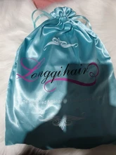 Longqi-mechones de pelo ondulado brasileño extensiones de pelo ondulado mechones Remy, pelo Natural negro, extensiones de cabello humano mechones de 8 - 30 pulgadas