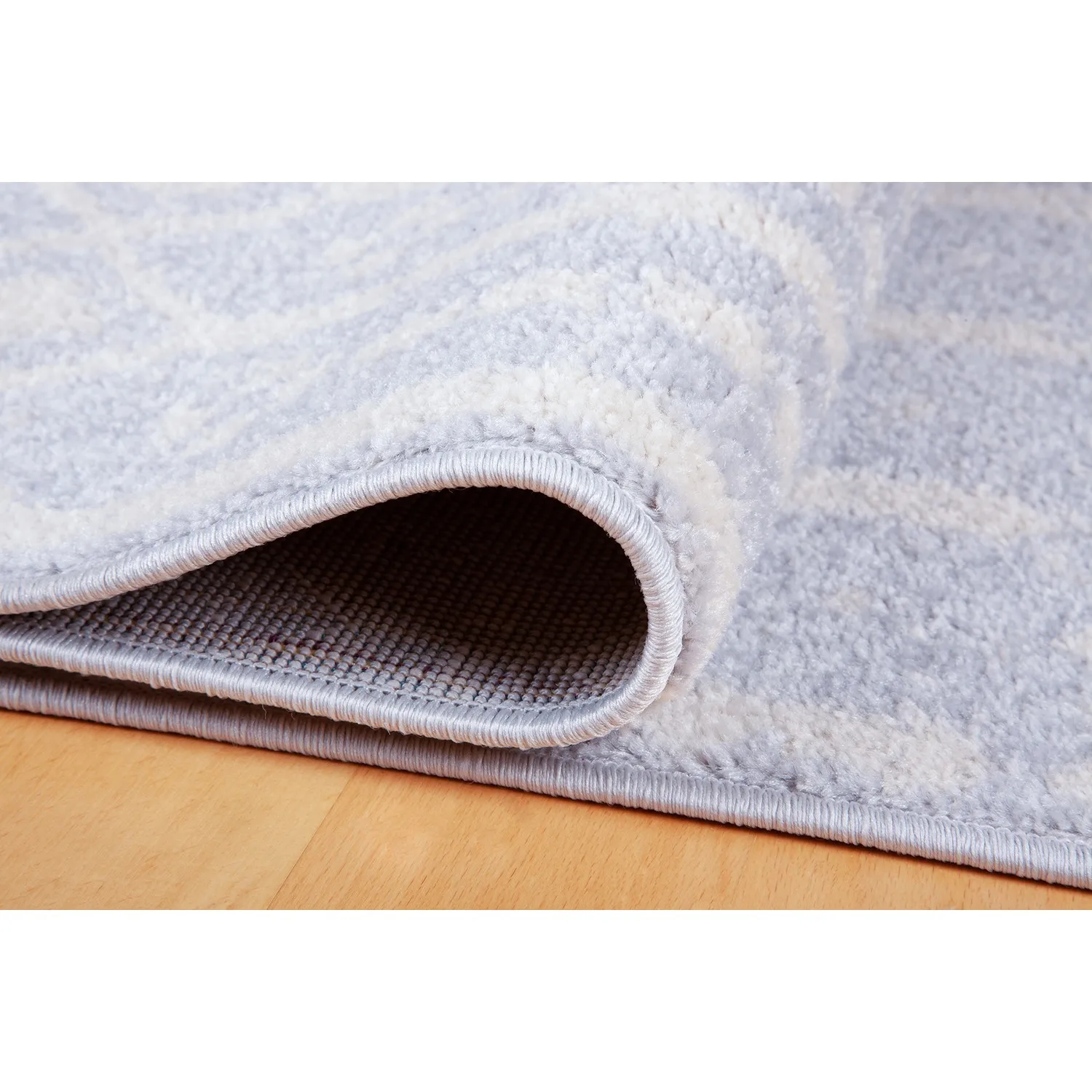 Je Veux домашняя Марокканская коллекция геометрический Коврик Gray-Cream-60x90