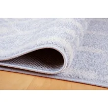 Je Veux домашняя Марокканская коллекция геометрический Коврик Gray-Cream-60x90