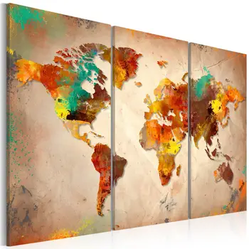 

Picture-Painted World - triptych - 60x40 cm