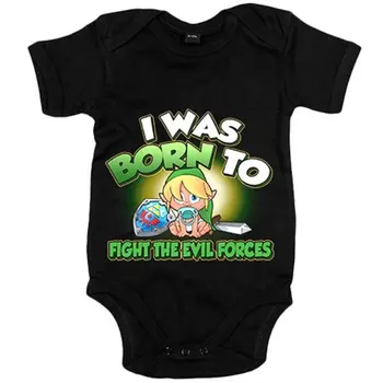 

Baby Body I was born to be fight the evil forces spoof Baby Link Zelda